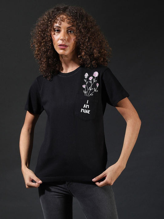 Campus Sutra Women's Cotton Printed T-Shirts - Premium  from Mystical9 - Just Rs 831 /- Shop now at Mystical9.com