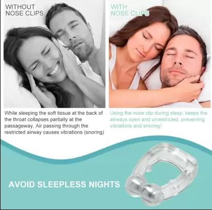 Anti Snoring Nose Clip Device for Men Women Nasal Strips Stops Snoring Stopper Anti-snoring Device  (Nose Clip) - Premium  from Mystical9 - Just Rs 600 /- Shop now at Mystical9.com