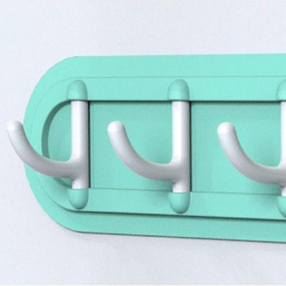 Holding Hooks-Folding Wall Mounted 6 Hooks Storage Hanging  Hook Holders - Premium  from Mystical9 - Just Rs 530 /- Shop now at Mystical9.com