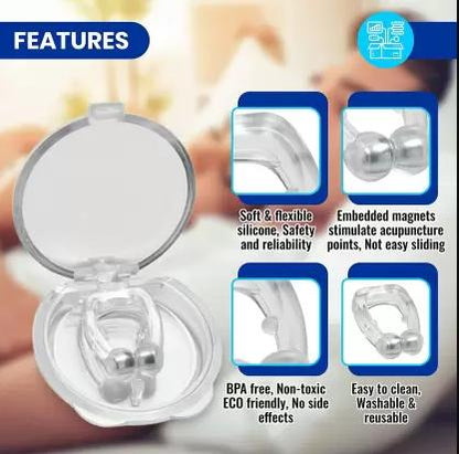 Anti Snoring Nose Clip Device for Men Women Nasal Strips Stops Snoring Stopper Anti-snoring Device  (Nose Clip) - Premium  from Mystical9 - Just Rs 600 /- Shop now at Mystical9.com