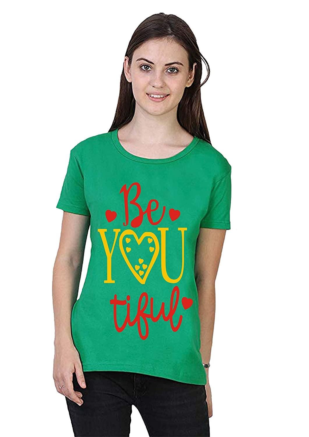 Women's Cotton Printed T-Shirt - Premium  from Mystical9 - Just Rs 635 /- Shop now at Mystical9.com