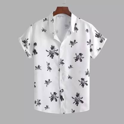 Men's Lycra Blend Printed Casual Shirt - Premium  from Mystical9 - Just Rs 741 /- Shop now at Mystical9.com