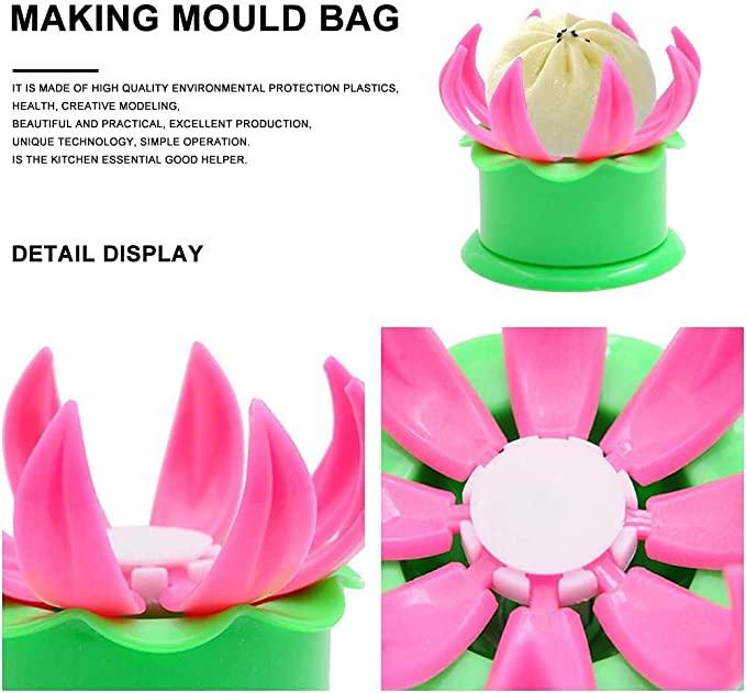 Plastic Momos Dumpling Maker Dough Press Mold Shapes - Premium  from Mystical9 - Just Rs 550 /- Shop now at Mystical9.com