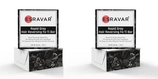 Rapid Gray Hair Reversing Fo-Ti Bar (Pack of 2) - Premium  from Mystical9 - Just Rs 600 /- Shop now at Mystical9.com