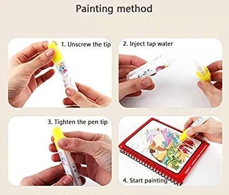 Reusable Magic Water Painting Book - Premium  from Mystical9 - Just Rs 600 /- Shop now at Mystical9.com