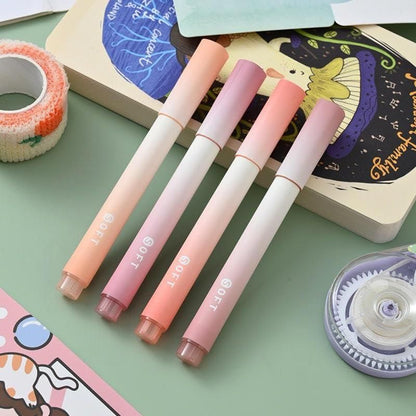 Cute Highlighters Markers Pastel Highlighter Pen Set (4pc) - Premium  from Mystical9 - Just Rs 600 /- Shop now at Mystical9.com