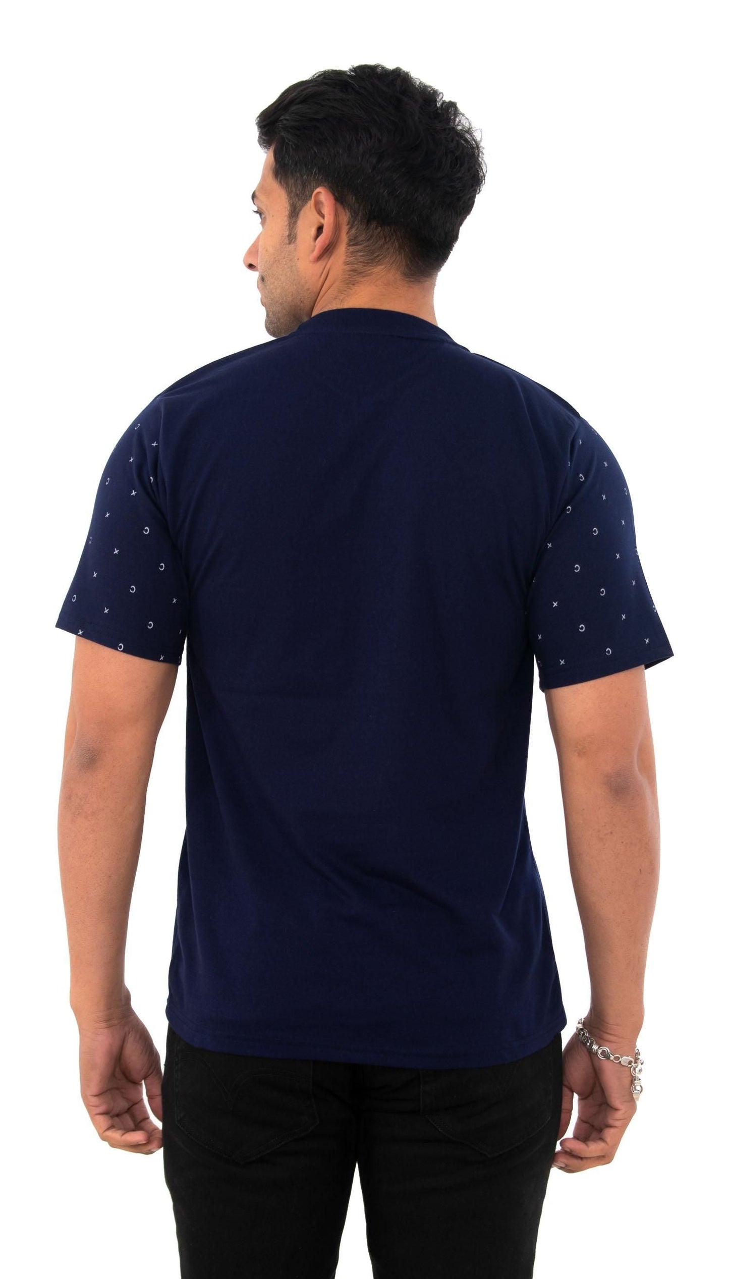 Men's Round Neck Printed T-Shirt - Premium  from Mystical9 - Just Rs 550 /- Shop now at Mystical9.com