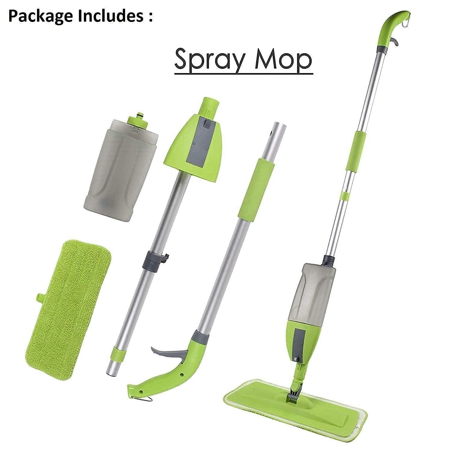 Aluminium Microfiber Floor Cleaning Spray Mop - Premium  from Mystical9 - Just Rs 950 /- Shop now at Mystical9.com