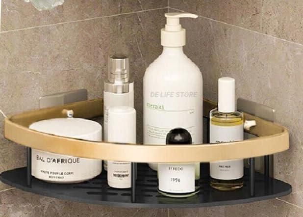 Shelf Adhesive Aluminium Bathroom Corner Shelf Organizer - Premium  from Mystical9 - Just Rs 780 /- Shop now at Mystical9.com