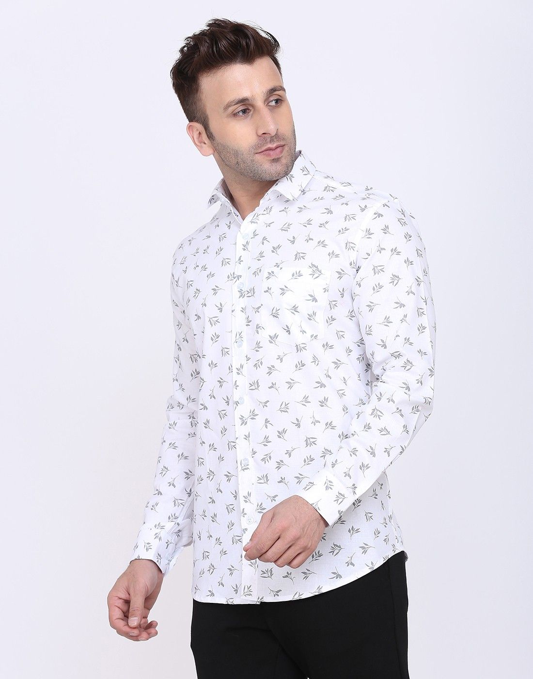 Men's Printed Cotton Blend Shirts - Premium  from Mystical9 - Just Rs 775 /- Shop now at Mystical9.com