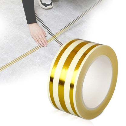 5M Golden Tile Gap Tape (2.5CM*5M) - Premium  from Mystical9 - Just Rs 700 /- Shop now at Mystical9.com