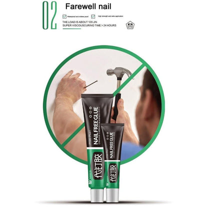 Nail Free Sealant Glue Multifunction Adhesive Glue (Pack Of 2) - Premium  from Mystical9 - Just Rs 570 /- Shop now at Mystical9.com