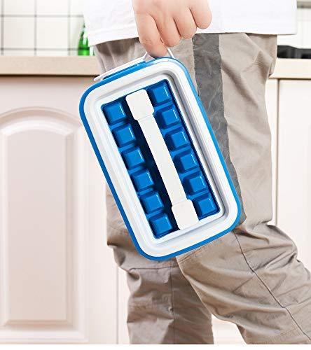 Folding Curling Ice Tray Molds Bar Maker Bag - Premium  from Mystical9 - Just Rs 850 /- Shop now at Mystical9.com