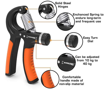 Adjustable Hand Grip Strengthener - Premium  from Mystical9 - Just Rs 600 /- Shop now at Mystical9.com