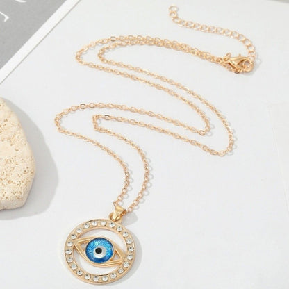 Fashionable EvilEye Stylish Fashion Necklace for Girls & Women - Premium  from Mystical9 - Just Rs 599 /- Shop now at Mystical9.com