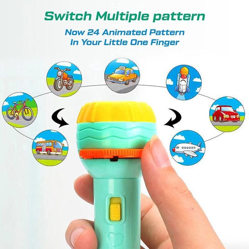 Slide Flashlight Torch Education Learning�Kids Toy - Premium  from Mystical9 - Just Rs 600 /- Shop now at Mystical9.com