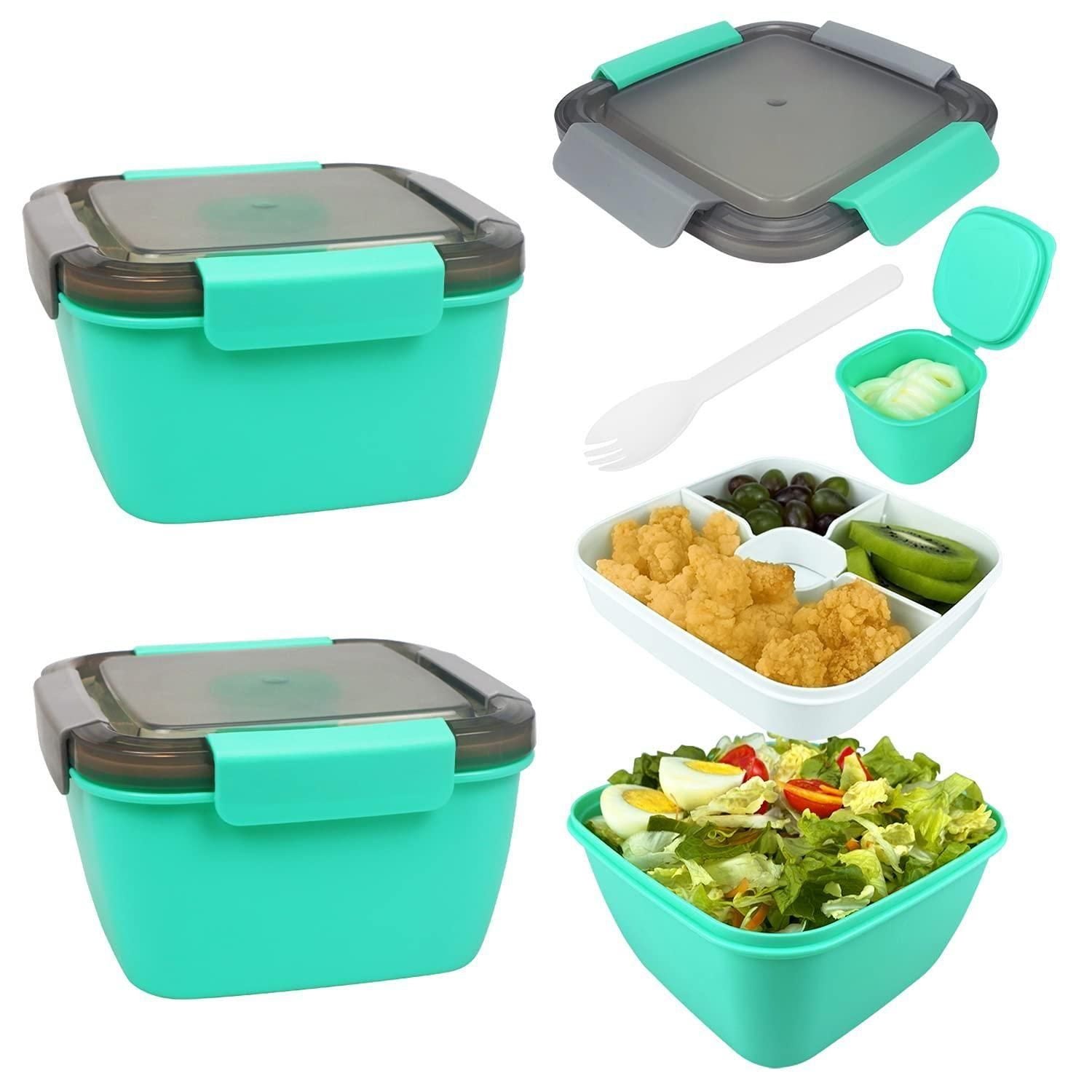 Lunch Box with 3 Compartments - Premium  from Mystical9 - Just Rs 650 /- Shop now at Mystical9.com