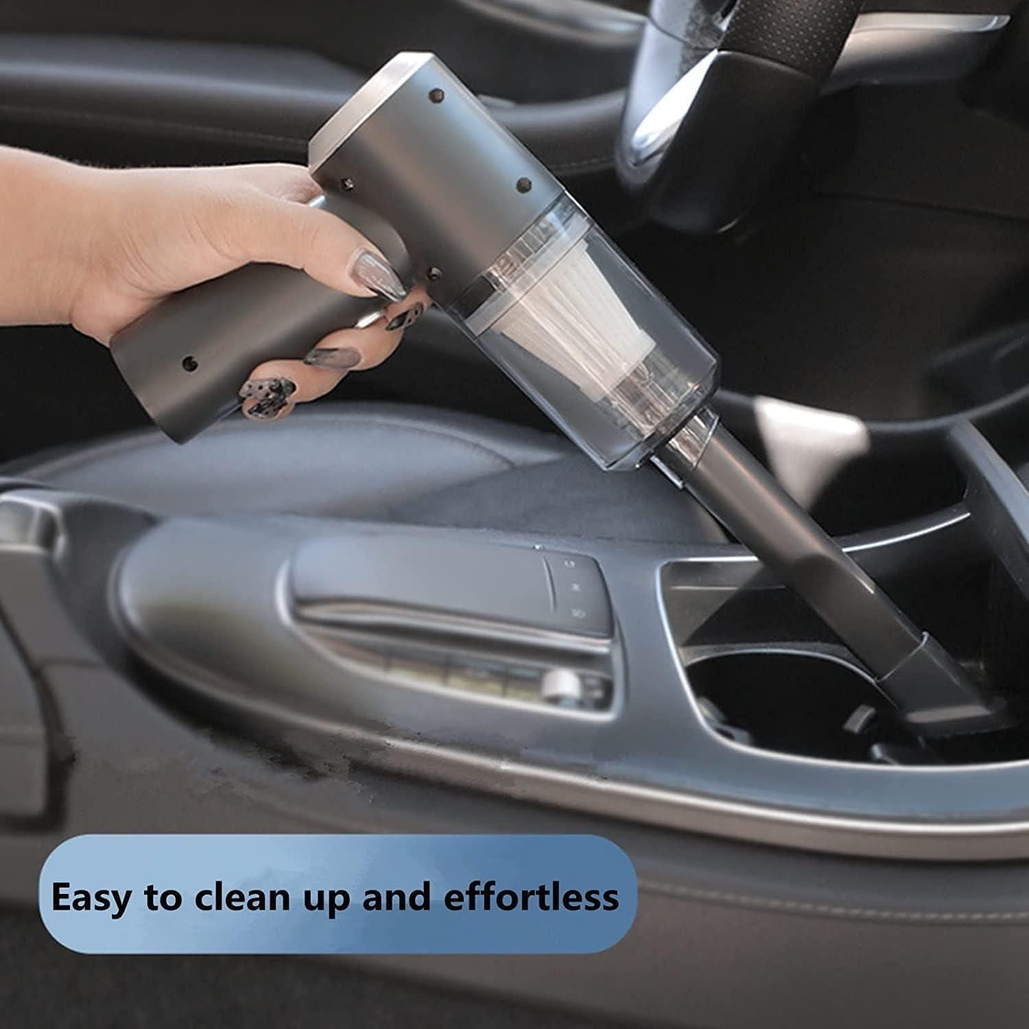 Portable Air Duster Wireless Vacuum Cleaner - Premium  from Mystical9 - Just Rs 800 /- Shop now at Mystical9.com