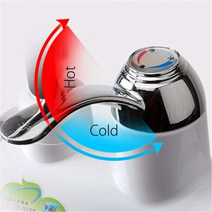 Electric Hot Water Heater Faucet Kitchen And Bathroom Heating Dispenser Tap Digital Temperature With Display - Premium  from Mystical9 - Just Rs 1400 /- Shop now at Mystical9.com