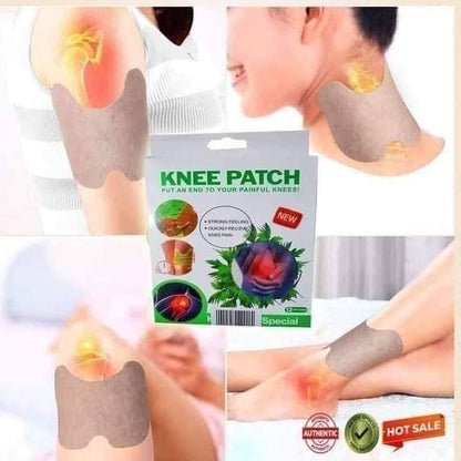 Herbal Knee Patch Extract Joint Ache Pain (12pcs/bag) - Premium  from Mystical9 - Just Rs 550 /- Shop now at Mystical9.com