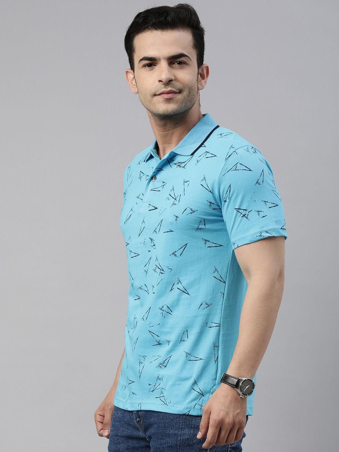 Kryptic Cotton Printed Half Sleeves Mens Polo T-Shirt - Premium  from Mystical9 - Just Rs 739 /- Shop now at Mystical9.com