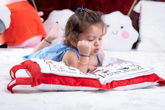 Baby Learning Cushion Pillow Book - Premium  from Mystical9 - Just Rs 800 /- Shop now at Mystical9.com