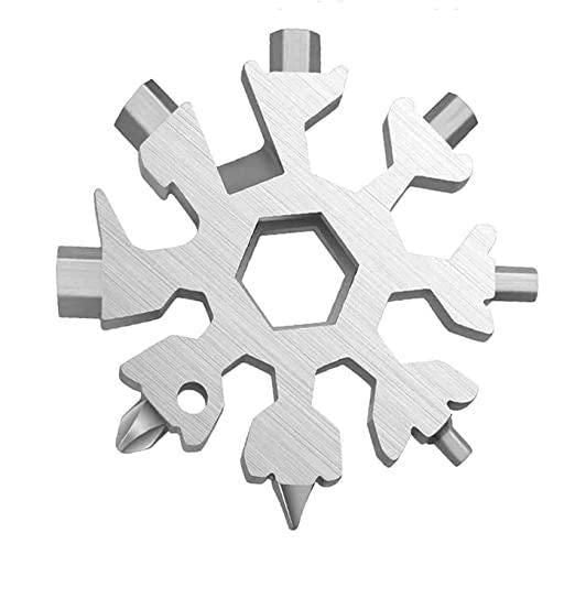 ASEEM 18-in-1 Snowflake Multi-Tool - Premium  from Mystical9 - Just Rs 550 /- Shop now at Mystical9.com