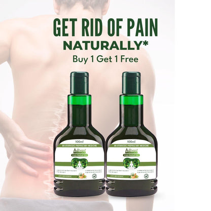 Adivasi Ayurved Pain Relief Oil 100ml(Pack Of 2) - Premium  from Mystical9 - Just Rs 600 /- Shop now at Mystical9.com