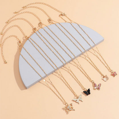 Combo Pack Of Necklace with Pendant(Pack Of 6) - Premium  from Mystical9 - Just Rs 685 /- Shop now at Mystical9.com