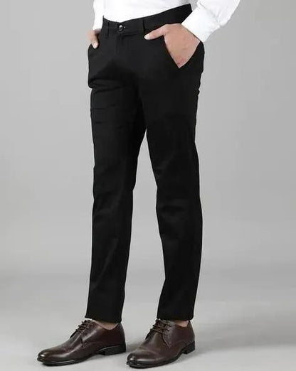 Men's Lycra Stretchable Formal Trousers - Premium  from Mystical9 - Just Rs 750 /- Shop now at Mystical9.com