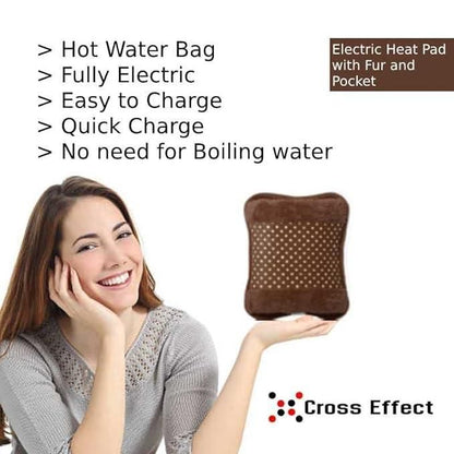 Heat Bags for Pain Relief with Soft Velvet Hand Pocket - Premium  from Mystical9 - Just Rs 593 /- Shop now at Mystical9.com