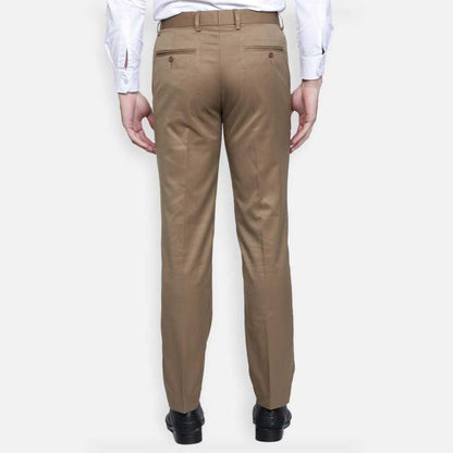 Lycra Blend Solid Regular Fit Mens Formal Trousers - Premium  from Mystical9 - Just Rs 770 /- Shop now at Mystical9.com