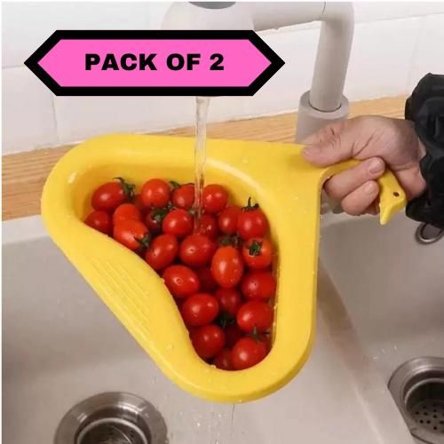 Plastic Kitchen Sink Organizer Corner Dish (Pack of 2) - Premium  from Mystical9 - Just Rs 550 /- Shop now at Mystical9.com