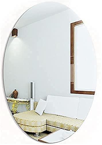 Oval shape mirror sticker(Pack of 2) - Premium  from Mystical9 - Just Rs 600 /- Shop now at Mystical9.com