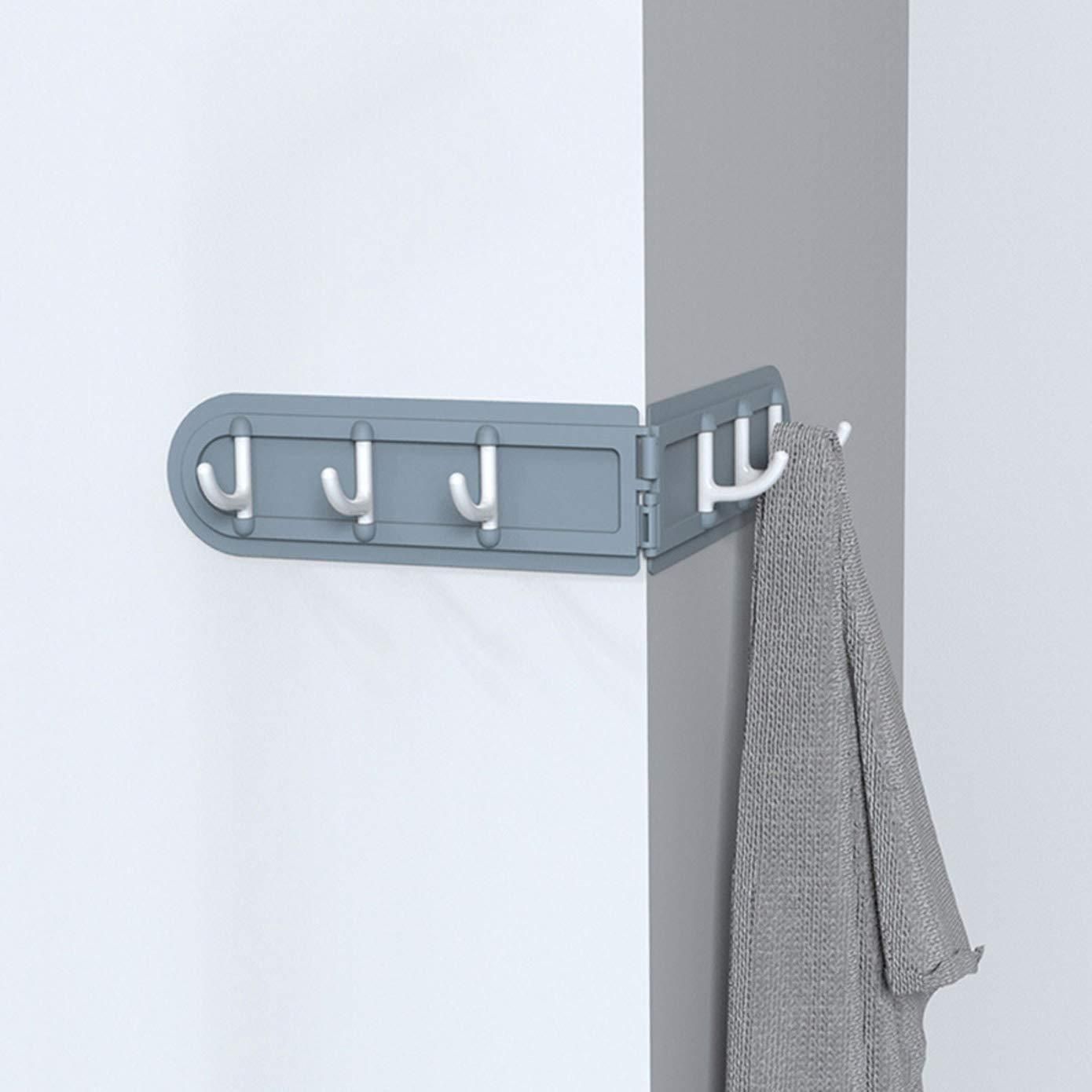 Holding Hooks-Folding Wall Mounted 6 Hooks Storage Hanging  Hook Holders - Premium  from Mystical9 - Just Rs 530 /- Shop now at Mystical9.com