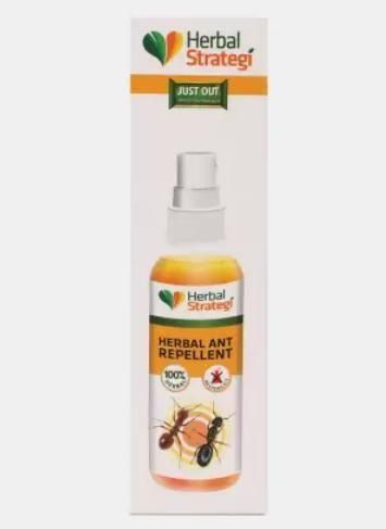 HERBAL STRATEGI Ant Repellent Spray Non-Toxic 100% Herbal Stain Free  (100 ml) - Premium  from Mystical9 - Just Rs 550 /- Shop now at Mystical9.com