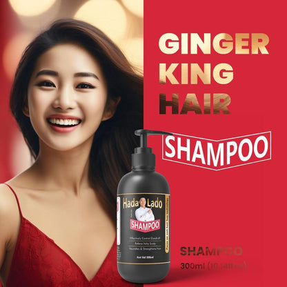 Ginger Anti-hair Loss Shampoo 300ml - Premium  from Mystical9 - Just Rs 600 /- Shop now at Mystical9.com