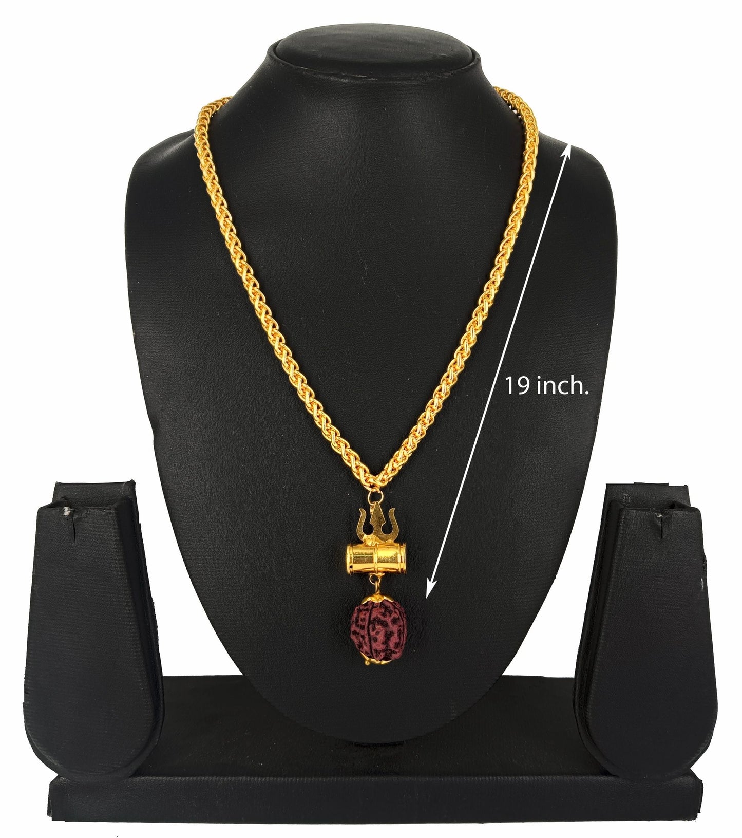 Luxurious Men's Gold Plated Pendant With Chain Vol 2 - Premium  from Mystical9 - Just Rs 600 /- Shop now at Mystical9.com