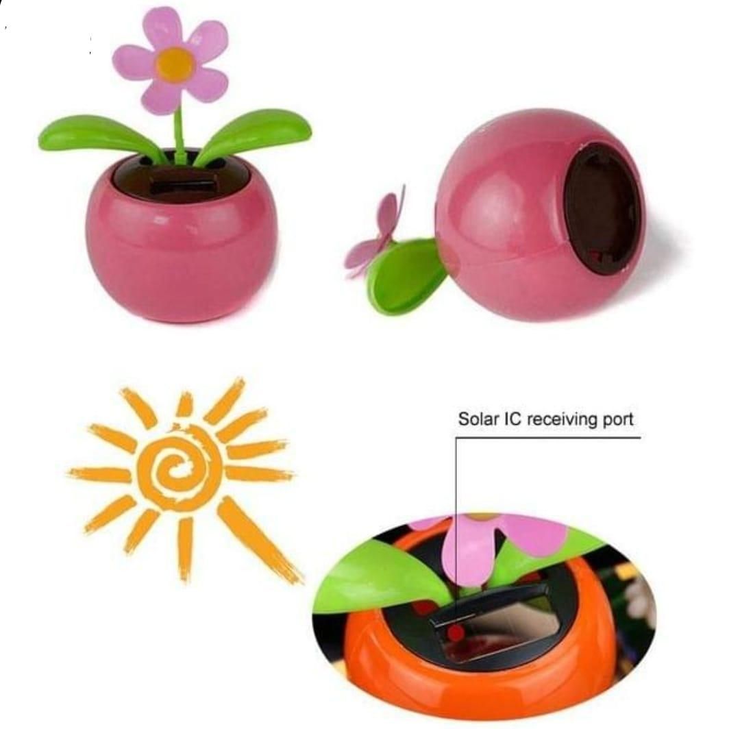 Mini Solar Dancing Sunflower - Premium  from Mystical9 - Just Rs 700 /- Shop now at Mystical9.com