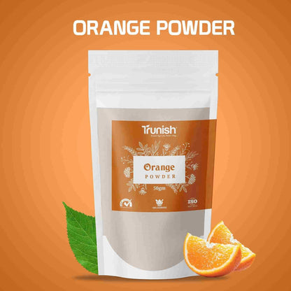 Orange Peel Powder - Premium  from Mystical9 - Just Rs 600 /- Shop now at Mystical9.com