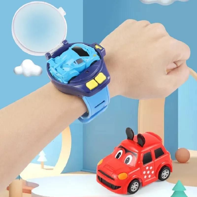 Speed Up Car Cartoon Mini Watch Car Toy, Usb Rechargeable Remote Control Toy - Premium  from Mystical9 - Just Rs 900 /- Shop now at Mystical9.com