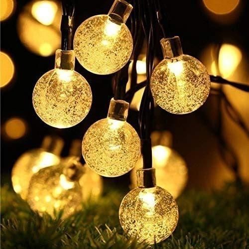 Led Crystal Bubble Ball String Fairy Lights - Premium  from Mystical9 - Just Rs 649 /- Shop now at Mystical9.com