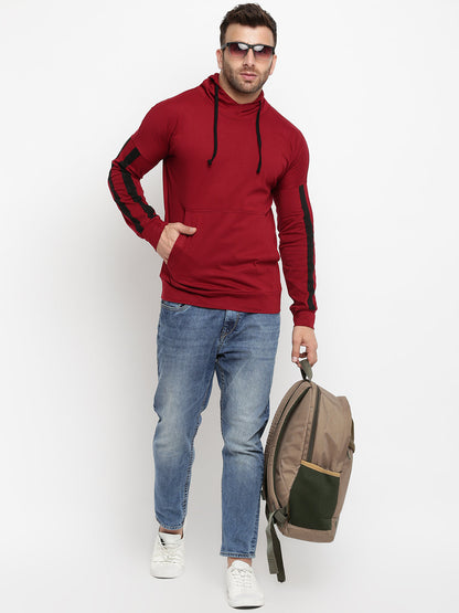 Mens Stylish Cotton Full Sleeves Hoodies - Premium  from Mystical9 - Just Rs 900 /- Shop now at Mystical9.com