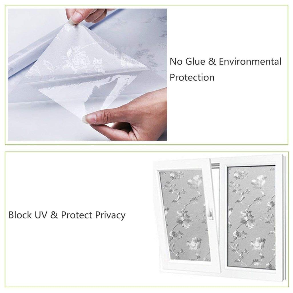 Window Sticker Glass Film Privacy Protection Decor - Premium  from Mystical9 - Just Rs 590 /- Shop now at Mystical9.com