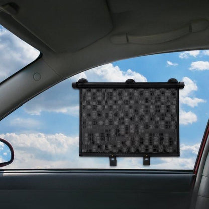 Automatic Car Curtain Sun Shade for UV Protection - Premium  from Mystical9 - Just Rs 800 /- Shop now at Mystical9.com