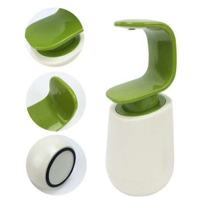 C Shape Opisthenar Press Type One Hand Operate Bathroom Dispenser Bottle Hand Washing - Premium  from Mystical9 - Just Rs 700 /- Shop now at Mystical9.com