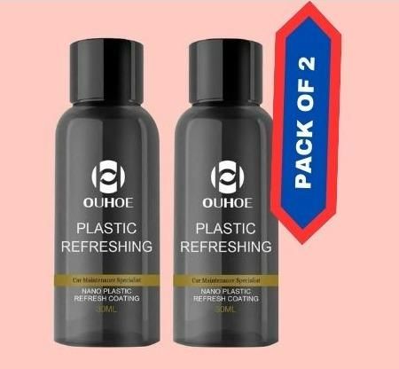 OUHOE Plastic Revitalizing Coating Agent(Pack Of 2) - Premium  from Mystical9 - Just Rs 600 /- Shop now at Mystical9.com