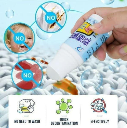 White Cotton Clothes Stain Remover Roll Bead Design - Premium  from Mystical9 - Just Rs 600 /- Shop now at Mystical9.com