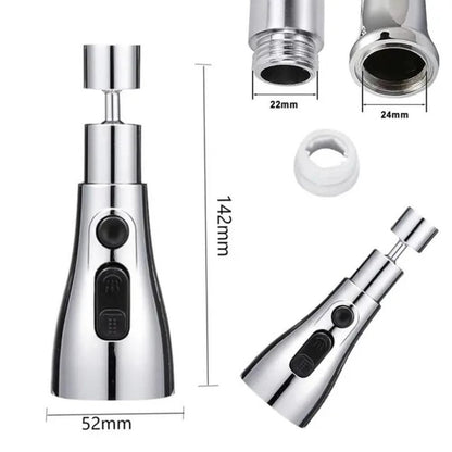 3 Modes Kitchen Sink Faucet - Premium  from Mystical9 - Just Rs 700 /- Shop now at Mystical9.com