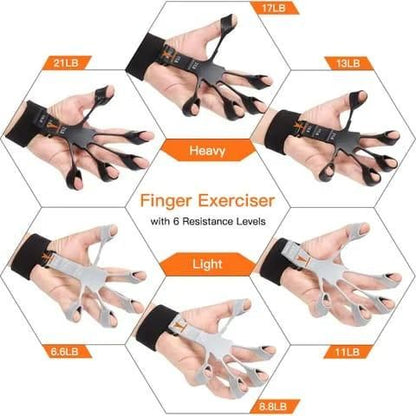 FINGER EXERCISER HAND STRENGTHENER - Premium  from Mystical9 - Just Rs 550 /- Shop now at Mystical9.com